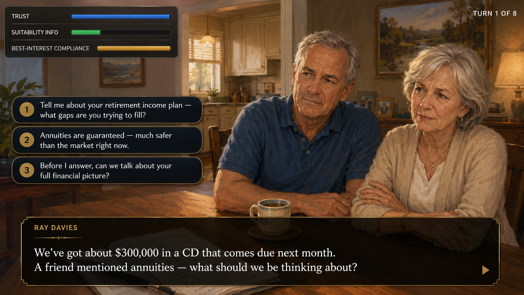 Producer Sales Conversation Simulators
