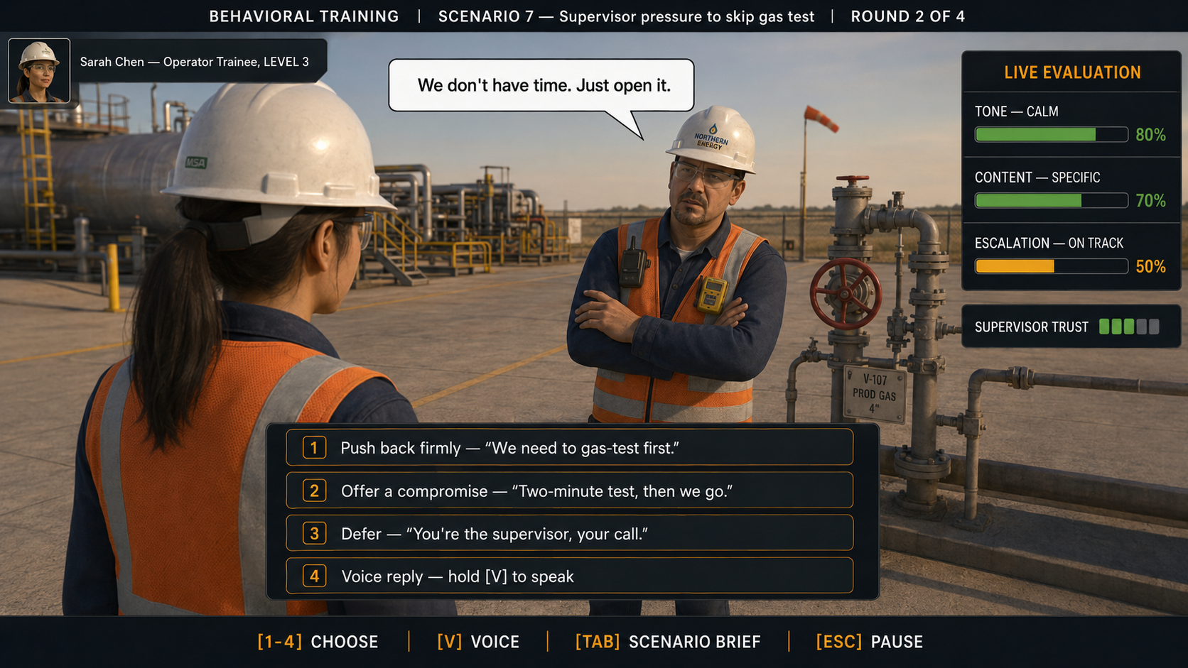 Stop Work Conversations
