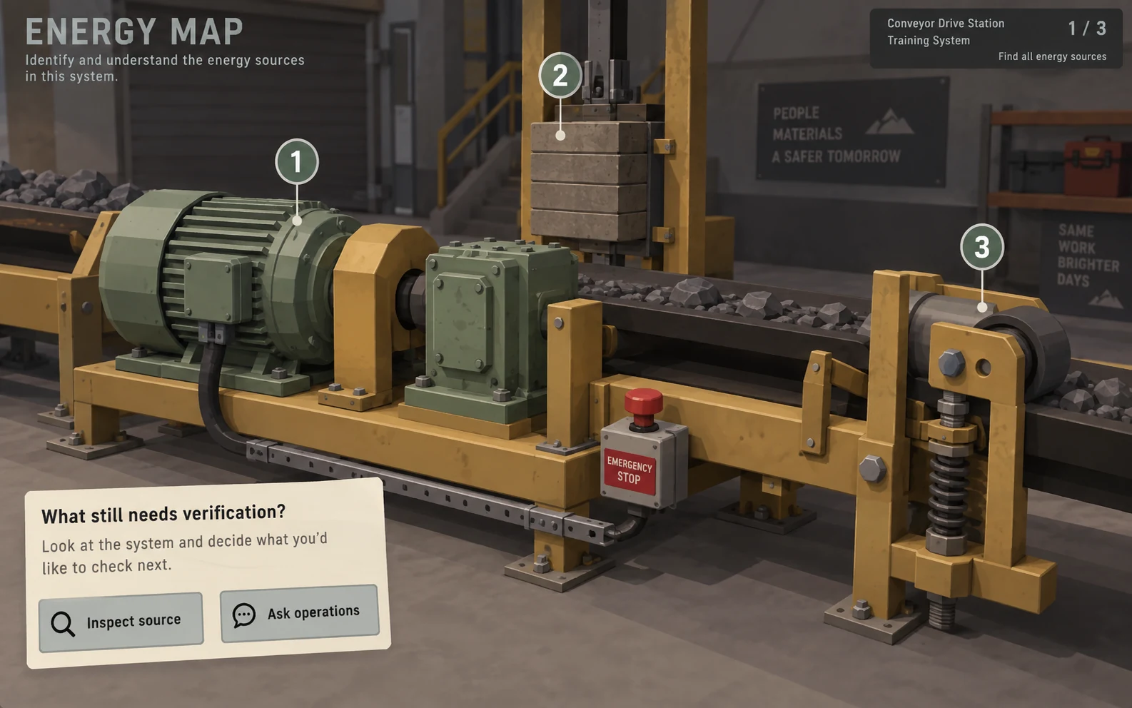 Energy Map: proposed interactive systems puzzle